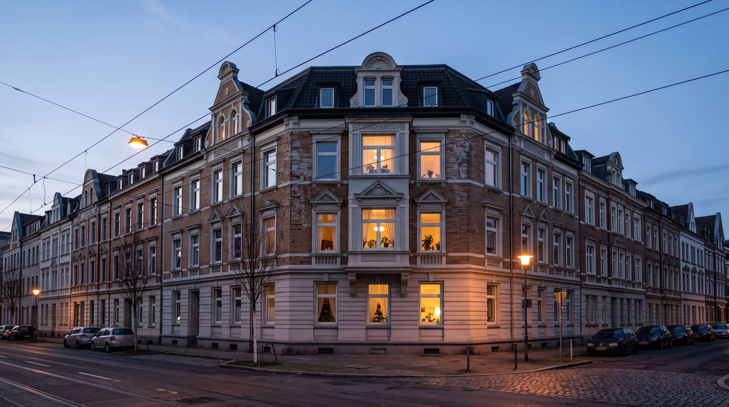 Saniertes Mehrfamilienhaus